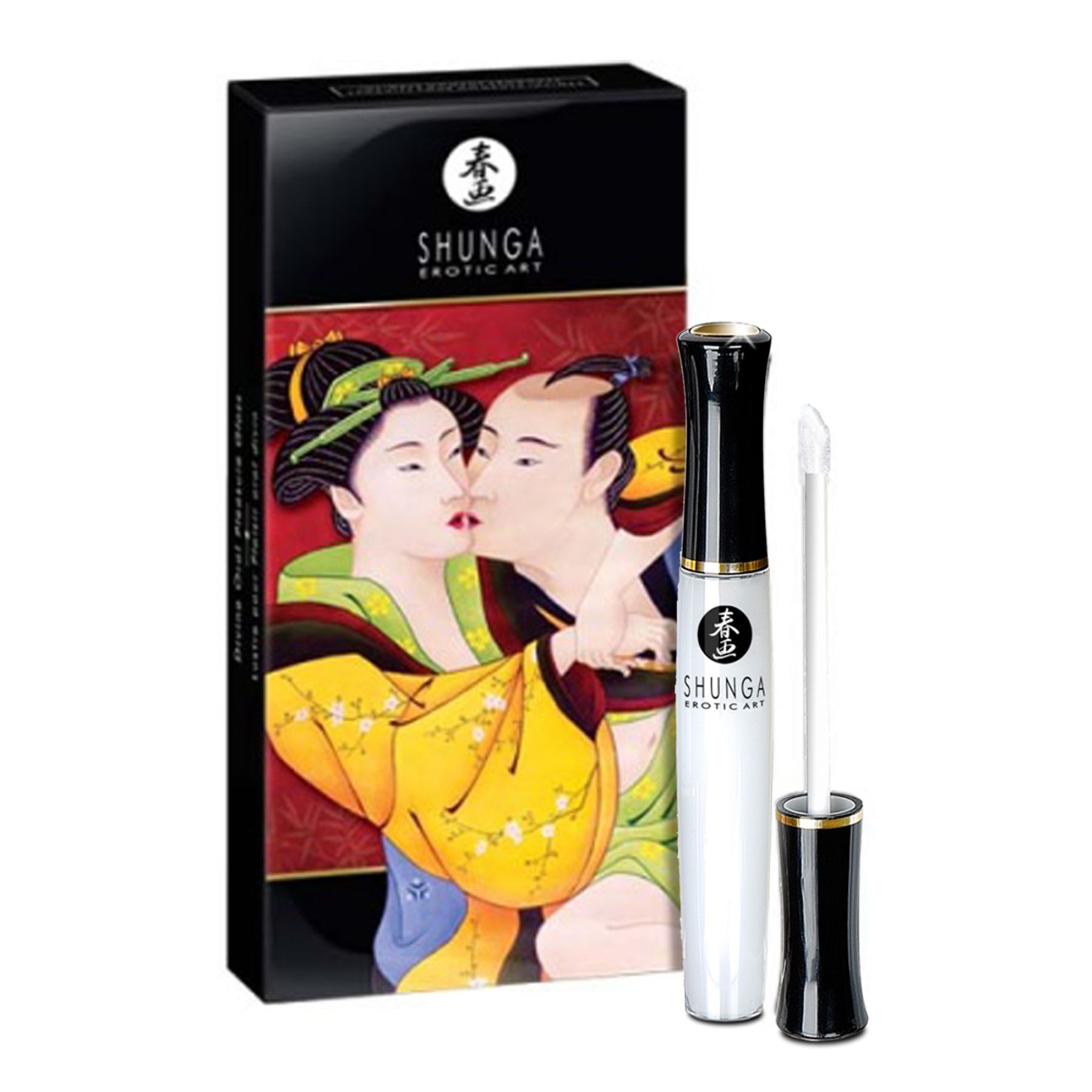 Блеск для губ 3 в 1 Shunga Oral Pleasure Gloss Клубника с шампанским, 10 мл 7900s - SHUNGA  - Оральные смазки - Купить