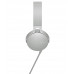 Sony MDR-XB550AP mic White earphones