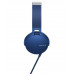 Sony MDR-XB550AP mic Blue earphones