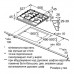 The built-in gas surface of Bosch PRP6A6D70R