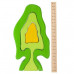 Designer wooden Nic Green tree (NIC523080)