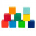 Designer wooden Nic Multi-colored cube (NIC523348)