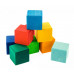 Designer wooden Nic Multi-colored cube (NIC523348)