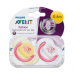 Dummy of AVENT Classic I love of 0-6 months for girls, 2 pieces (SCF172/50)