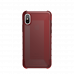 UAG cover for iPhone X Plyo Crimson Dark Red Transparent