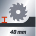 Circular saw of Einhell X-Change TE-CS 18 Li Solo (without accumulator and the charger)