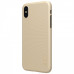 Чехол NILLKIN для iPhone X Super Frosted Shield Gold