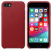 Cover of Leather Case Apple for iPhone 8/7/SE 2020 of PRODUCT RED (MQHA2ZM/A)