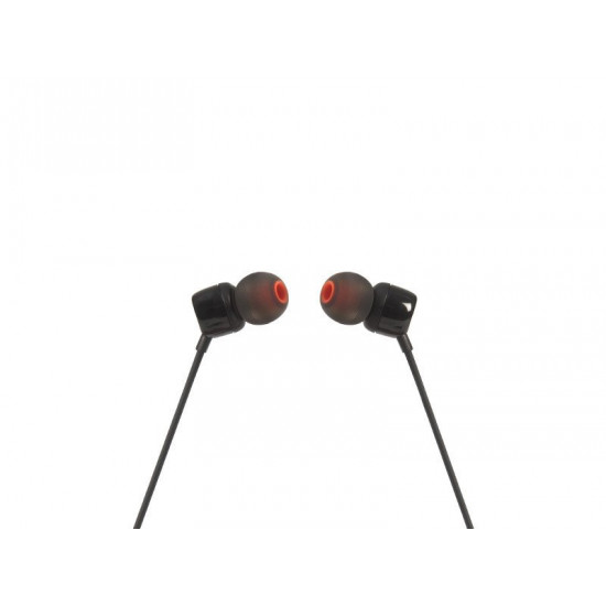 JBL T110 Black earphones (JBLT110BLK)