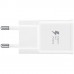 Network Samsung EP-TA20 Fast Charger + Type-C Cable White charger