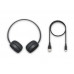 Bluetooth Sony WH-CH400 Black earphones