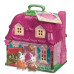 Game Lil Woodzeez set Flower house and Family of Rabbits (6103M)