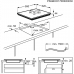 Cooking surface of Electrolux IPE6463KI