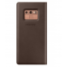 Cover of Samsung for Galaxy Note 9 (N960) Leather Wallet Cover Brown