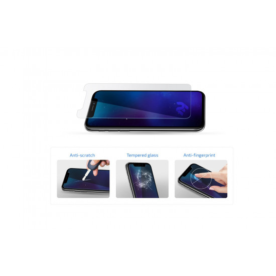 Стекло 2E для Galaxy J4 2018 (J400) 2.5D Clear