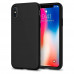 Cover of Spigen for iPhone X Liquid Crystal Matte Black