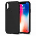 Cover of Spigen for iPhone X Liquid Crystal Matte Black