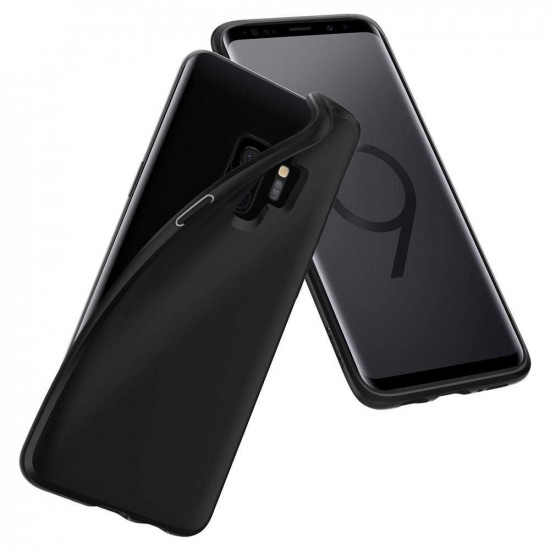 Чехол Spigen для Galaxy S9 (G960) Liquid Crystal Matte Black