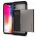 Чехол Spigen для iPhone X Slim Armor CS Black