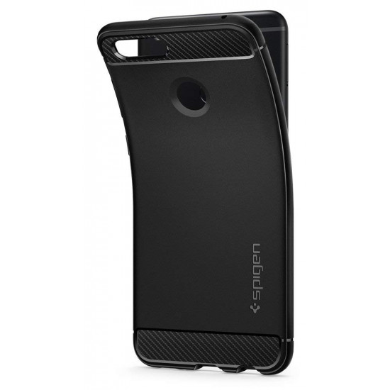 Cover of Spigen for Honor 7X Rugged Armor Black