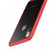 Cover of Baseus for iPhone X/Xs See-through glass protective Red