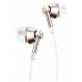 Наушники 1MORE 1M301 Piston Earphone In-Ear Mic White Gold