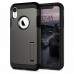 Cover of Spigen for iPhone XR Tough Armor Gunmetal