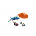 Designer of LEGO City Air police: arrest with a parachute (60208)