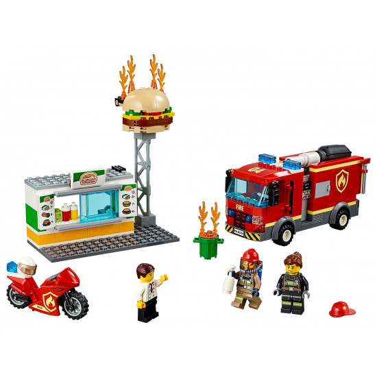 The designer of the LEGO City Fire in burger bar (60214)