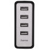 Network Hama Auto-Detect 4-Port 5A Black charger