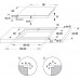 Cooking surface of Gorenje ECT643BSC