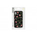 WK cover for the Apple iPhone XS/X WPC-061 Flowers RD/BK