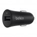 Belkin Boost Up Quick Charge 3.0 + Type-C Cable Black car charger