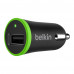 Belkin USB 2.4A + microUSB Cable Black car charger