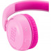 Bluetooth JBL JR300BT Pink earphones