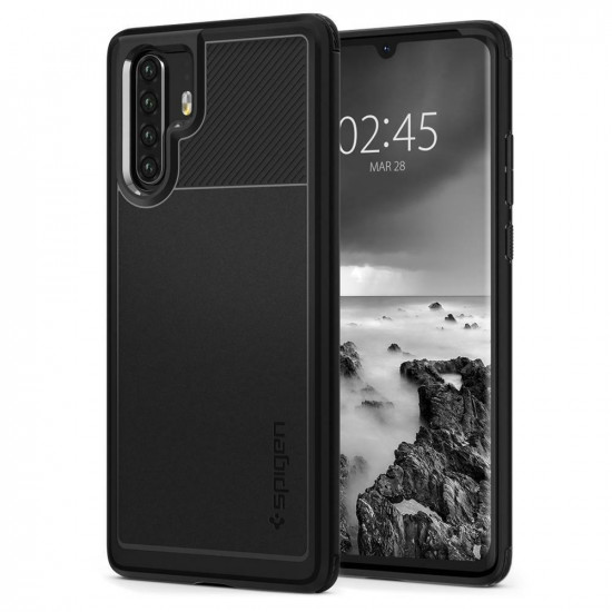 Cover of Spigen for Huawei P30 Pro Rugged Armor Matte Black