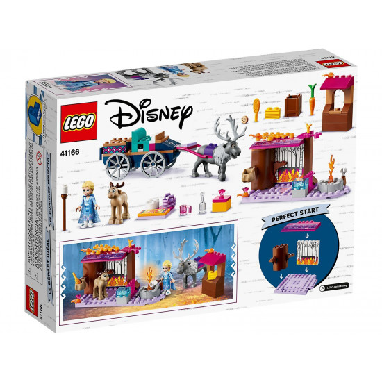 Designer of LEGO Disney Princess Elza and carriage of reindeers (41166)