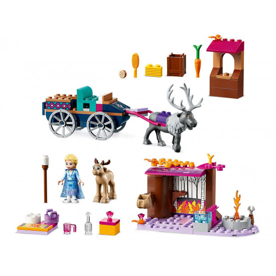 Designer of LEGO Disney Princess Elza and carriage of reindeers (41166)