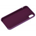 Cover 2E for the Apple iPhone XR Liquid Silicone Purple