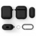 Cover of Spigen for AirPods Silicone Black