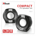 Trust 2.0 Polo Compact Black (20943) speaker system