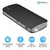 Portable Trust Omni Ultra Fast Powerbank accumulator of 10000 mAh Black