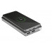 Portable Trust Primo accumulator of 8000 mAh Qi Black