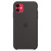 Чехол Apple для iPhone 11 Silicone Case Black (MWVU2ZM/A)