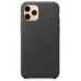 Чехол Apple для iPhone 11 Pro Leather Case Black (MWYE2ZM/A)