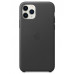 Чехол Apple для iPhone 11 Pro Leather Case Black (MWYE2ZM/A)