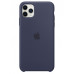 Чехол Apple для iPhone 11 Pro Max Silicone Case Midnight Blue (MWYW2ZM/A)