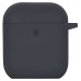 Cover 2E for AirPods Pure Color Silicone Carbon Gray Apple