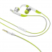 Trust Fit Sports Mic Green earphones