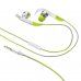 Trust Fit Sports Mic Green earphones